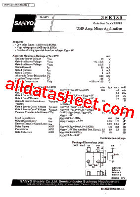 3SK189型号图片