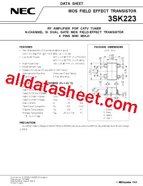 3SK223型号图片