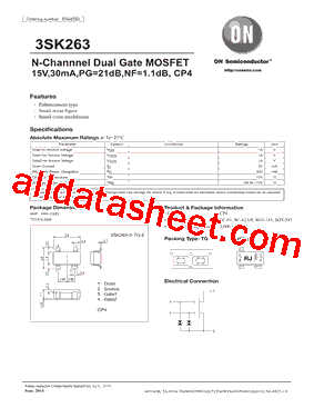 3SK263型号图片