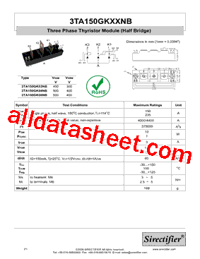 3TA150GKXXNB型号图片