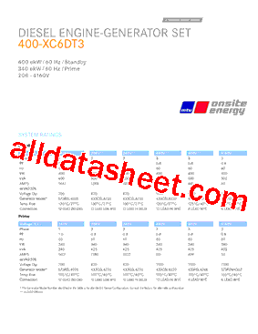 400-XC6DT3型号图片