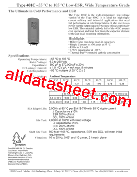 401C104M016BH8型号图片