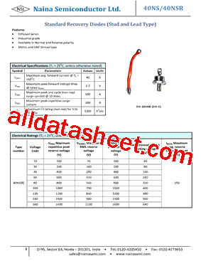 40NS10型号图片