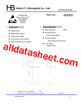 412LB7C型号图片