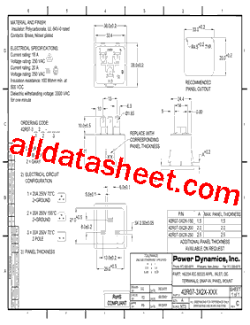 42R07-3X2X-XXX型号图片