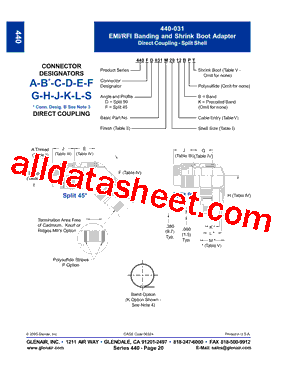 440AF031M20型号图片