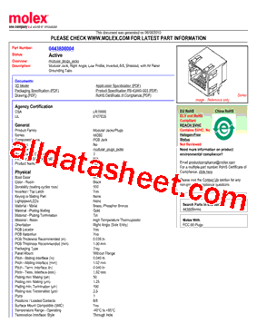 44380-0004型号图片