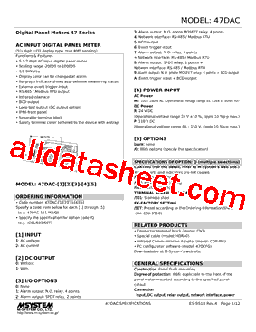 47DAC-105-R/Q型号图片