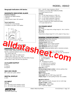 49AV2-0W16-R型号图片