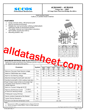 4GBJ4005型号图片