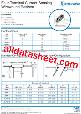 4LPW10R010K型号图片