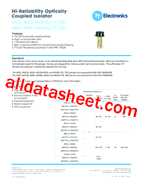 4N23TXV型号图片