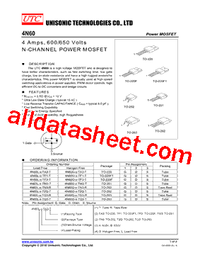 4N60G-X-TF3-T型号图片