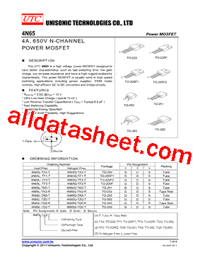 4N65L-TQ2-R型号图片