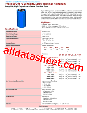 500C804U010DE2D型号图片