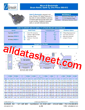 500E012-Z221F型号图片