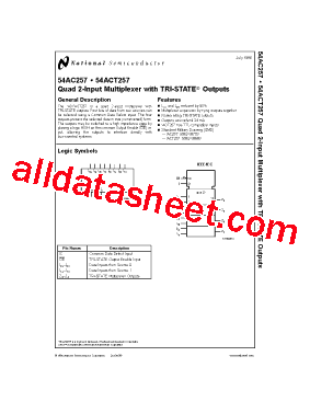 54AC257F型号图片
