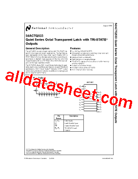 54ACTQ533F型号图片