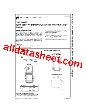 54ACTQ827F型号图片