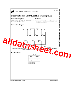 54LS04N型号图片
