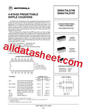 54LS197型号图片