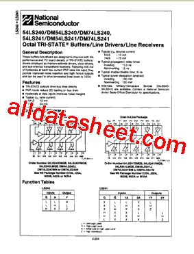 54LS241LMQB型号图片