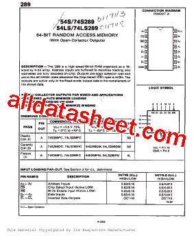 54S240J/883B型号图片