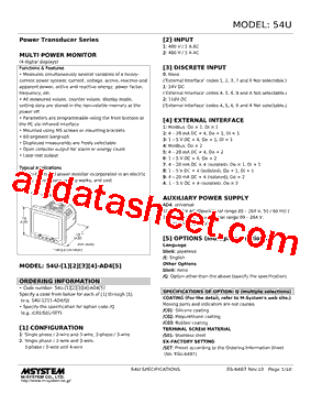 54U-1103-AD4/Q型号图片