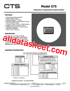 575S15IB型号图片