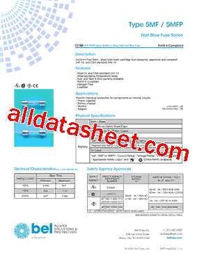 5MF125-R型号图片