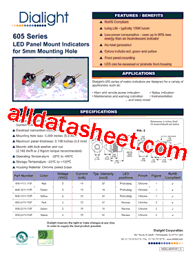 605-1111-110F型号图片