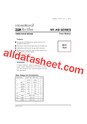 60MT100KB型号图片