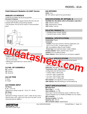61A-041-R型号图片