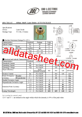 6311-7212-AU型号图片