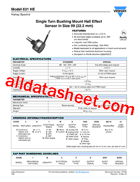 631HE0A2ZA0BO10E1型号图片