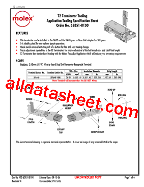 63851-8100型号图片