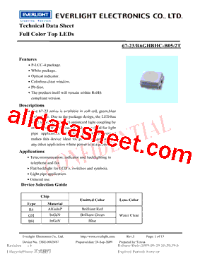 67-23-R6GHBHC-B05-2T型号图片