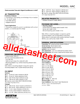 6AC-A1型号图片