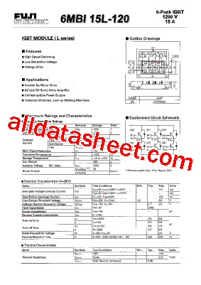 6MBI15L-120型号图片