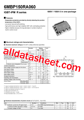 6MBP150RA060型号图片