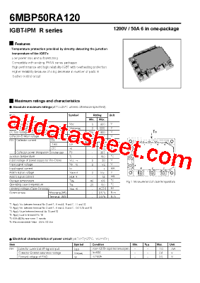 6MBP50RA120型号图片