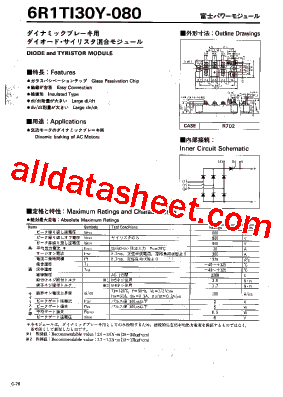 6R1TI30Y-080型号图片