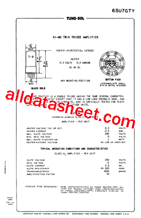6SU7GTY型号图片