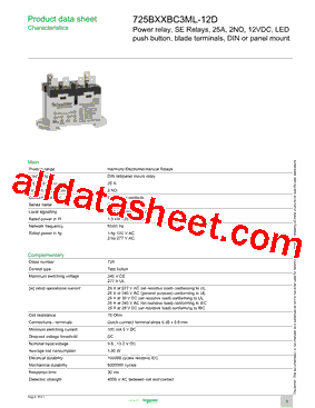 725BXXBC3ML-12D型号图片