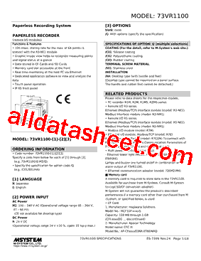 73VR1100-E-R型号图片