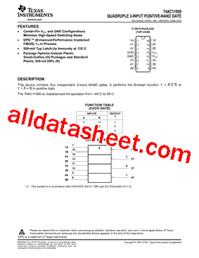 74AC11000DRE4型号图片