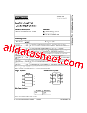 74AC32SJX型号图片