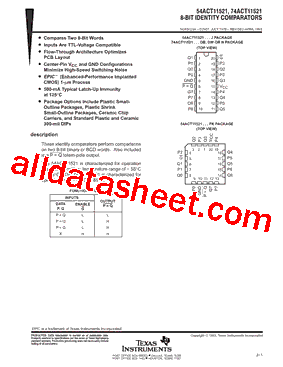 74ACT11521型号图片