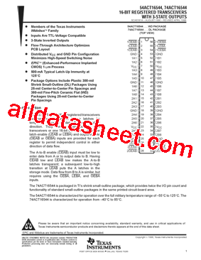 74ACT16544DL型号图片