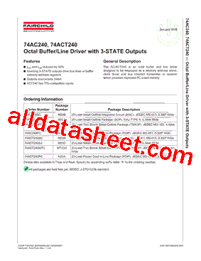 74ACT240PC型号图片